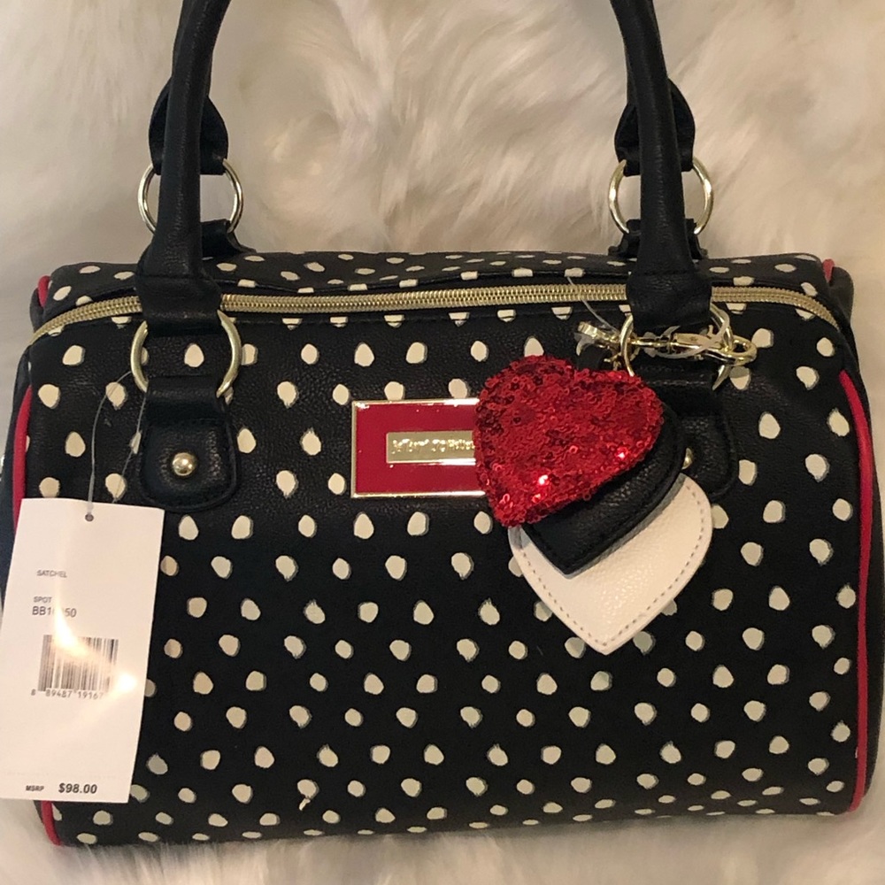 Betsey Johnson Barrel Bag